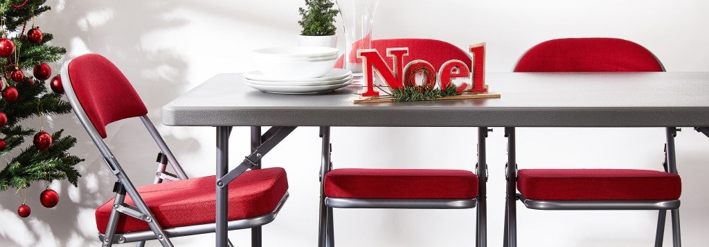 Adding Festive Magic to Your Folding Table