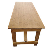 Folding Farm Table Rustic Finish - 6ft x 2ft 6in (1830mm x 760mm)