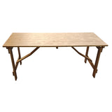 Folding Farm Table Rustic Finish - 6ft x 2ft 6in (1830mm x 760mm)