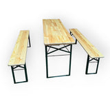 Festival Wooden Folding Beer Table & Bench Set - 6ft (1800mm)