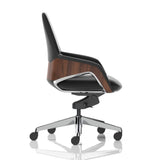 Olive Faux Leather Executive Office Chair