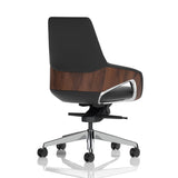 Olive Faux Leather Executive Office Chair